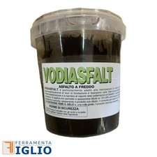 Asfalto a Freddo Impermeabile Impermeabilizzante per Terrazzi Terrazze Tetti 1Kg