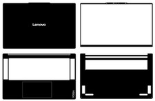 Carbon Vinyl Sticker Cover for Lenovo YOGA Air 15 Air15s AuraAI ILL9 15.3" 2024
