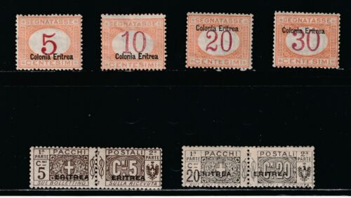 Eritrea Lot 20 - Specials: (Stamp details below) Scott 2023 Catalog Value $51.25 - Afbeelding 1 van 7