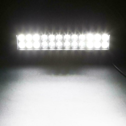 AUXBEAM 14" 72W LED Work Light Bar Flood Spot Combo Offroad Driving Fog Lamp - Picture 3 of 12
