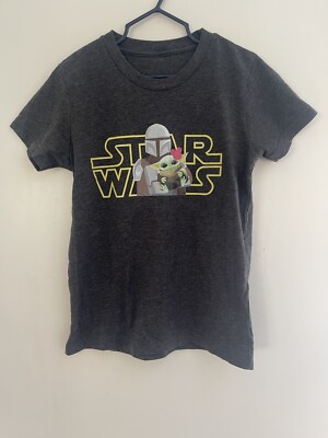Star Wars The Mandalorian Kids Girls Baby Yoda Soft Crew Neck T