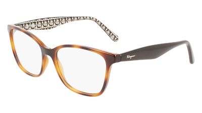 NEW Salvatore Ferragamo SF 2918 214 Tortoise Eyeglasses 55  display picture 3