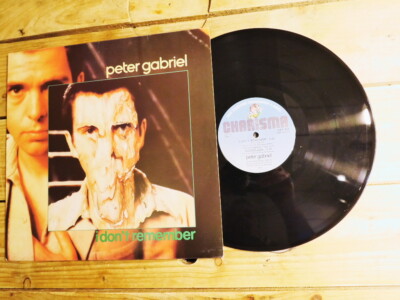 PETER GABRIEL I DON'T REMEMBER MAXI 45T NO LP VINYL EX COVER EX ORIGINAL 1980