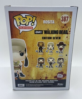 FUNKO POP WALKING DEAD ROSITA ESPINOSA 387 FIGURE VAULTED TWD | eBay