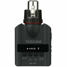 TASCAM DR-10X DR10X Micro Linear PCM Recorder & Senal ENG-18RL Microphone w/Case
