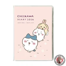 NEW 2026 Planner A6 Comic Monthly Diary Chiikawa/Nakayoshi