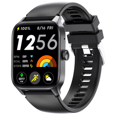 Lanikar QS56 Smart Watch 1.83'' Bluetooth Call IP67 Sports Health Monitor