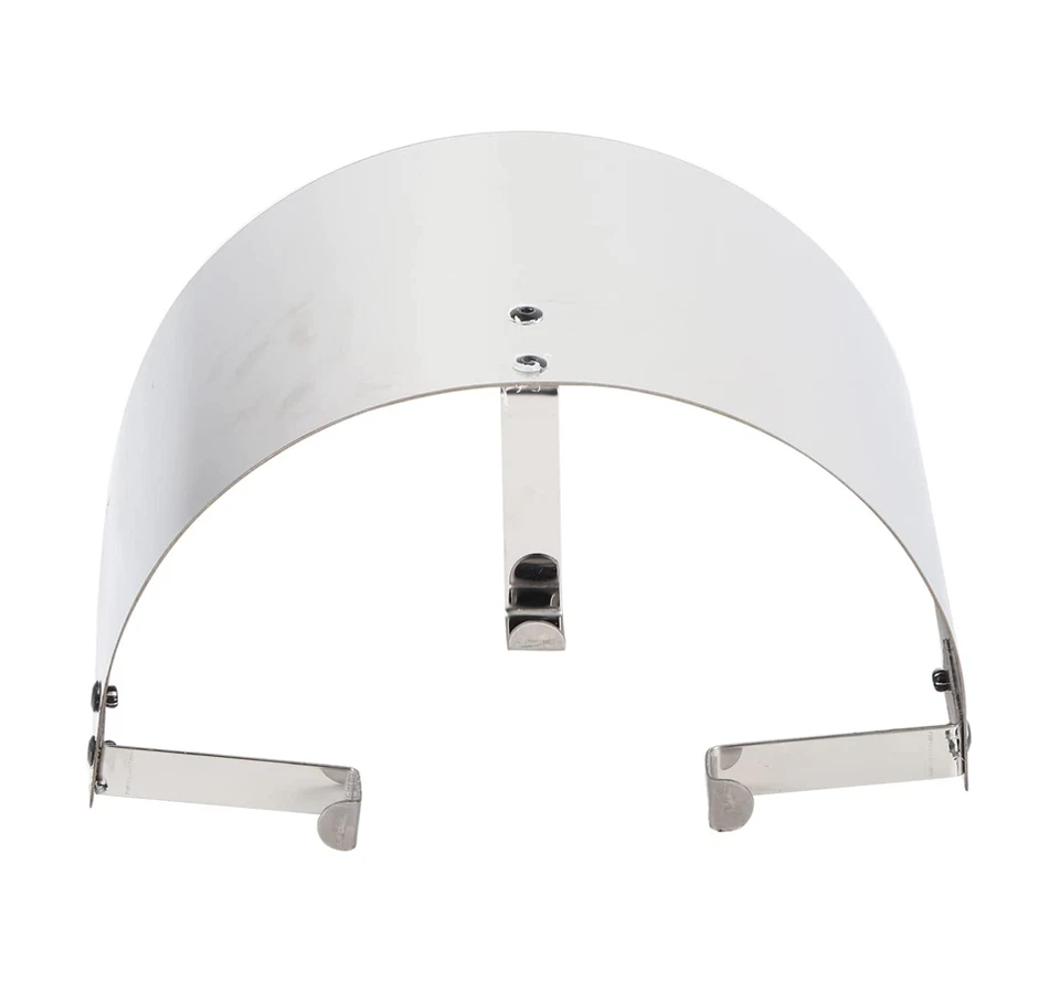 Universal 2.5" To 4.5" Cold Air Intake Filter Heat Shield Cover Stainless Steel - Image 3 of 4