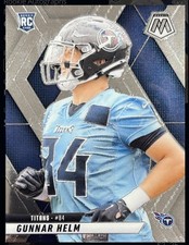 Panini 2025 Mosaic Gunnar Helm Tennessee Titans Rookie Football Card #394