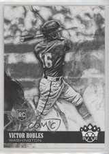 2018 Panini Diamond Kings Black & White Variation Victor Robles #100 2r7