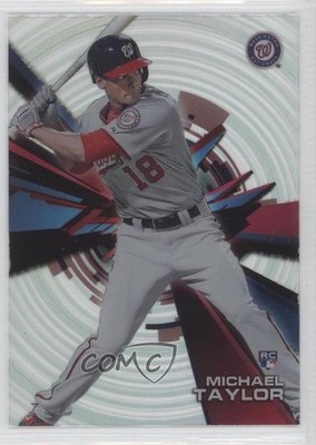 2015 Topps High Tek Spiral Pattern 2 Spiral/Dots Michael Taylor Rookie RC 0a1