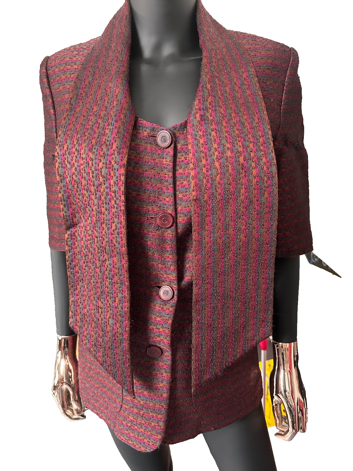 🇫🇷 Original wool and silk jacket signed GRÈS Pa… - image 13