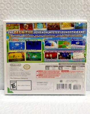 Pokemon Super Mystery Dungeon 3DS Brand New Factory Sealed Game