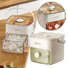 Easy Press 48 Ice Cube Maker Tray Party Bar Ice Cube Maker Mould Ice Storage Box