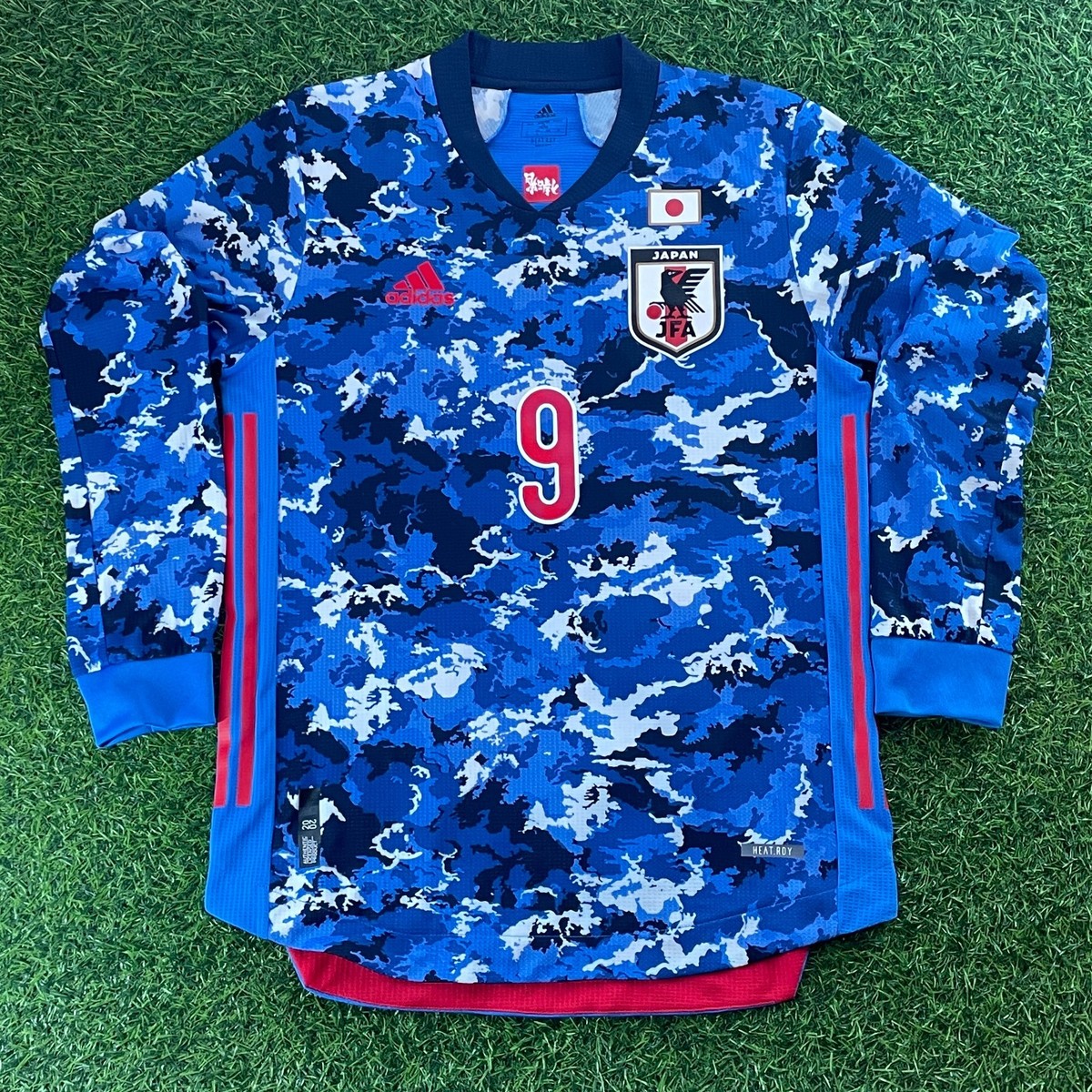 Japan 2020 Player Issue Long Sleeve Jersey Shirt Kit - Takumi