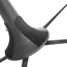 Soporte de trompeta de alta calidad portátil 18 x 30,5 cm/7,1 x 12,0 pulgadas accesorios negro