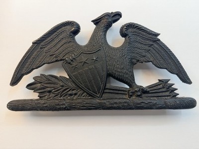 Virginia Metalcrafters  Trivet 10-19 Spread Eagle 1952 Black Cast Iron