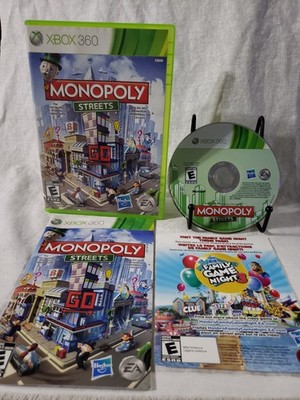 Monopoly Streets (Microsoft Xbox 360, 2010) Complete CIB Very Good