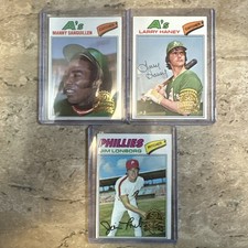 2026 Topps Heritage Buyback Lot x3 Haney, Sanguillen, Lonborg 