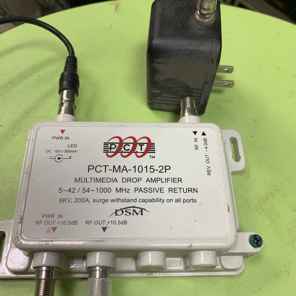 Multimedia drop amplifier, 2 ports PCT-MA2-2P - Image 3 of 4