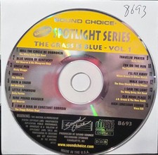 SC8693 GRASS IS BLUE RARE SOUND CHOICE KARAOKE CDG LOT LONG DRIVE