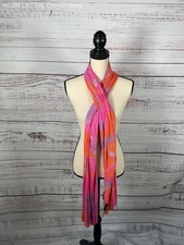 Women's LA FIORENTINA Pink & Purple Scarf/Wrap
