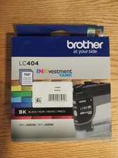 Brother Black Ink LC 404 Exp 02/2027 MFC-J1205W MFC-J1215W