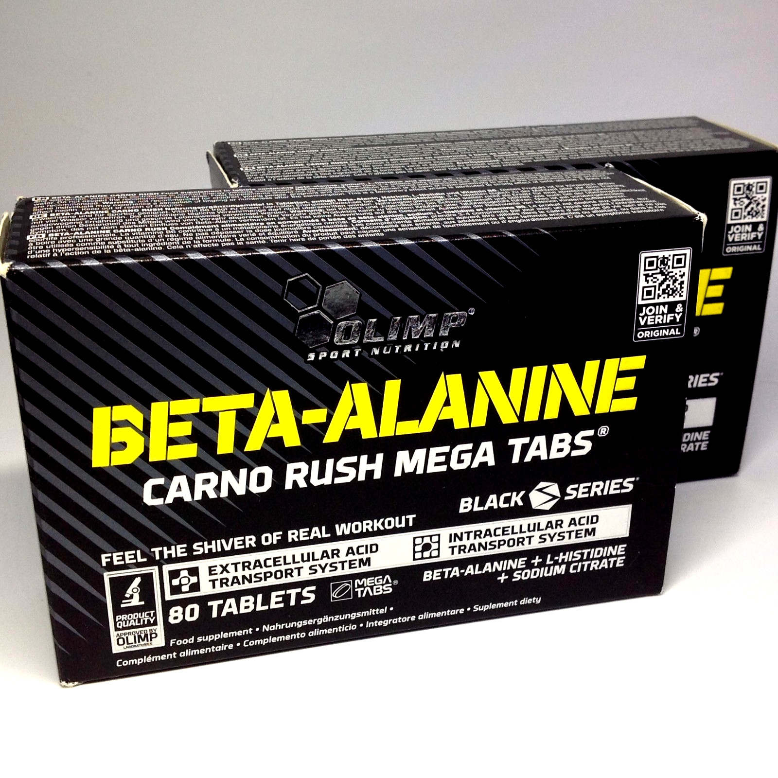 Olimp Beta 2x80 Comprimés Endurance Musculaire et Confort des Articulations