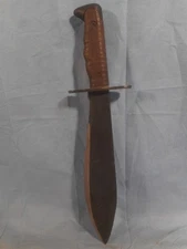 Antique WW1 US MOD 1917 PLUMB PHILA 1918 BOLO KNIFE vintage estate find