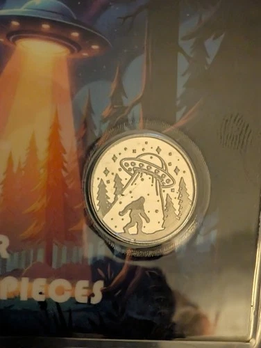 2026 Hayleybug Mint Stolen By Starfire UFO Bigfoot 1 Gram .999 Silver SOLD OUT!