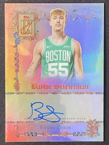 2025 Topps Signature Baylor Scheierman Base (RAW)
