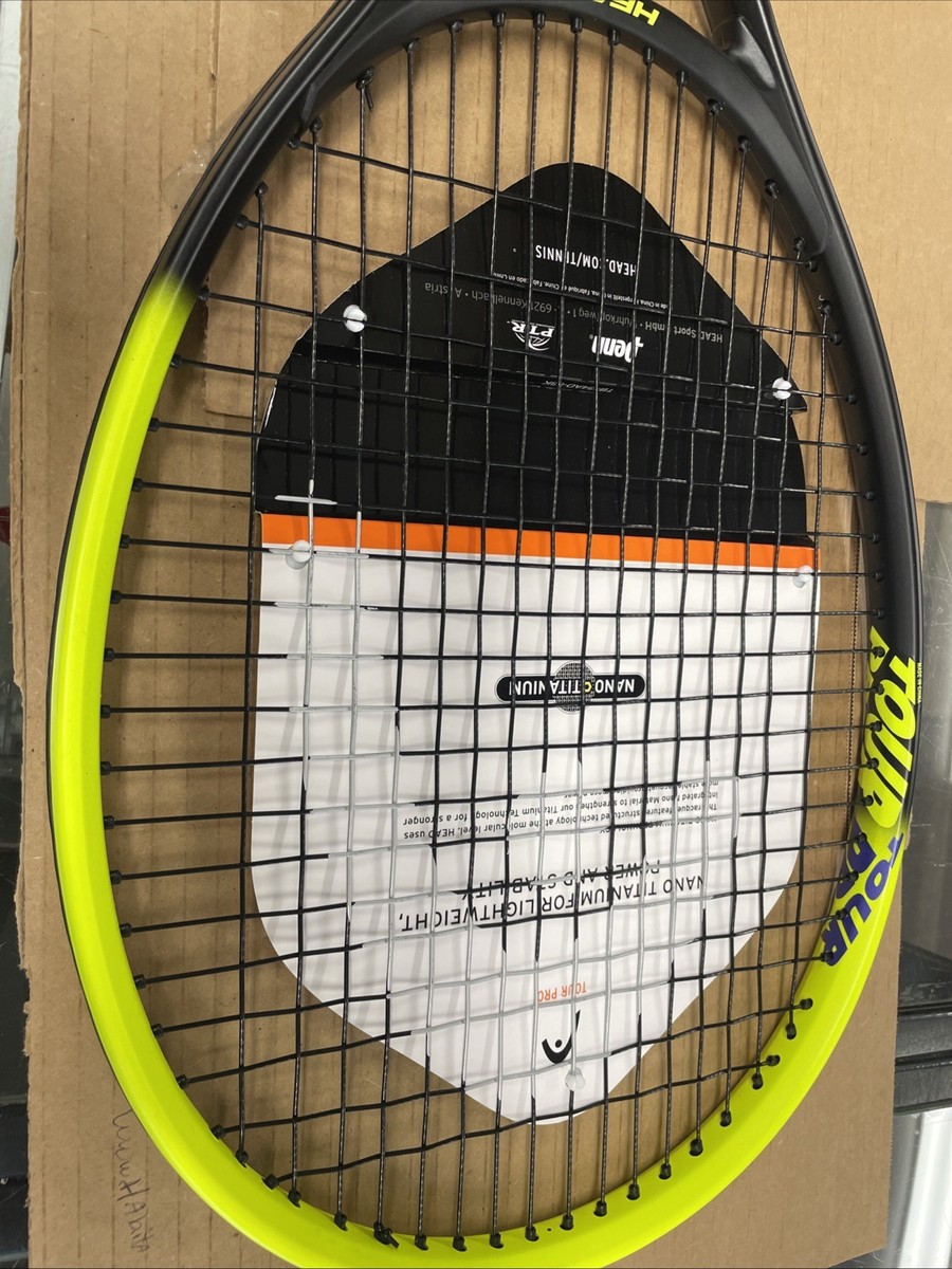 HEAD Pro Tour Nano Titanium Tennis Racquet 4 3/8