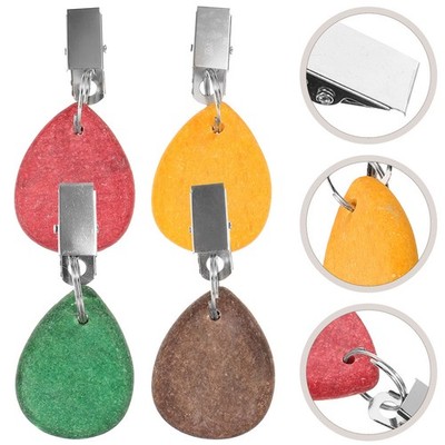 4 Pcs Tischdeckenbeschwerer Aus Stein Gewichte Für Tischtuchhalter