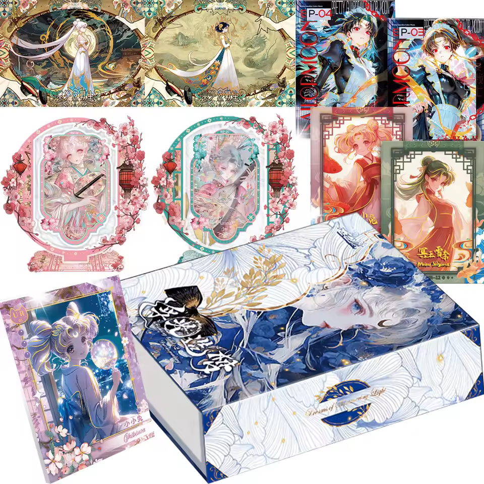 sailor moon booster box Sailor Moon Yika Hexagon Booster Box – Faricles LLC