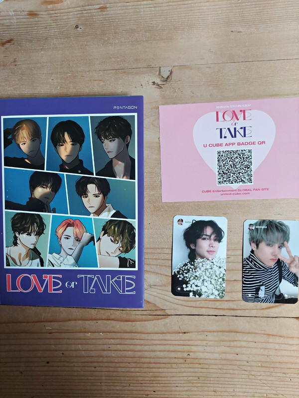 PENTAGON LOVE or TAKE Issue 11 Mini Album w/ Photocards