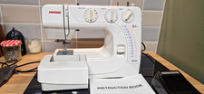 Janome J3-24 Electric Sewing Machine Free Arm Buttonhole, Foot Pedal & Book