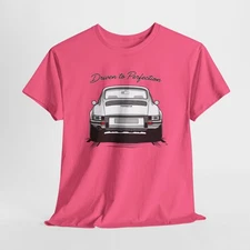 Porsche 911 T-Shirt - Classic Sports Car Graphic Streetwear Rear View