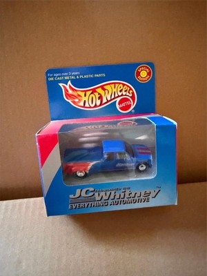 Hot Wheels JC Whitney Chevy C3500 Dually in Blue - Real Riders Z5