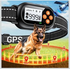 NQQHNN Wireless Dog Fence F820 GPS Electronic Boundary Fence Dog E-Collar
