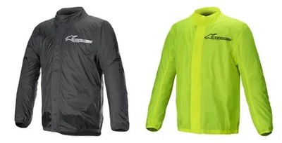 Alpinestars Adult Men Hurricane Rain v2 Jacket S M L XL 2XL 3XL 4XL Black Yellow
