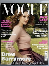 BritishVOGUE | August2007 | Drew Barrymore by Regan Cameron. VintageMagazine