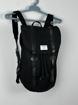 Stig Sandqvist Backpack Leather Bag Black