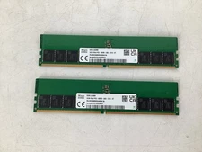 2x Hynix 32GB 2Rx8 PC5-4800 UDIMM DDR5-38400 288-Pin Non-ECC Desktop Memory RAM