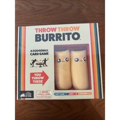 Exploding Kittens Throw Throw Burrito Dodgeball Card Game Original Edition New