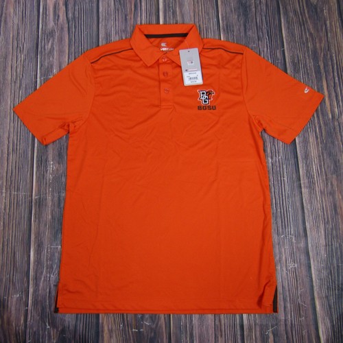 Bowling Green State Falcons Shirt Polo Mens Medium NCAA Golf BGSU Colosseum
