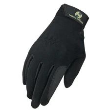 Heritage Performance Fleece Gloves, Size 7, Black