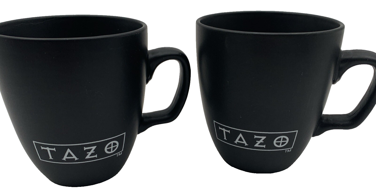 Cup Coffee Mugs Set Of 2 2011 12.5 Floz Matte Black