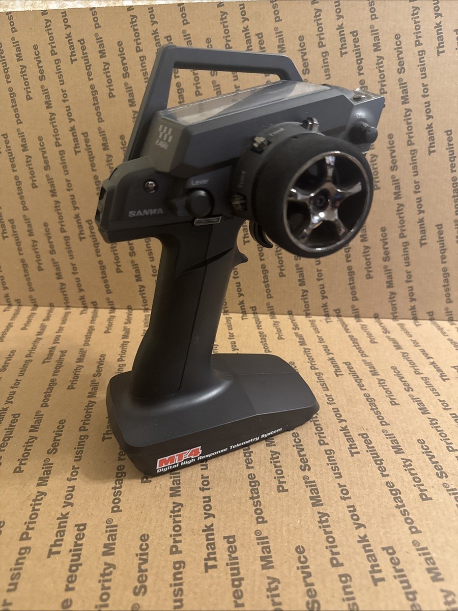 Airtronics Sanwa MT-4 Telemetry 2.4GHz FHSS-4T 4CH Radio No