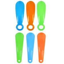 6Pcs Travel Shoe Horn Plastic Shoe Horn Reusable Shoes Horn Plastic Shoe