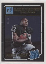 2016 Donruss Rated Rookies Press Proof Gold 5/50 DeAndre Washington #363 4xw